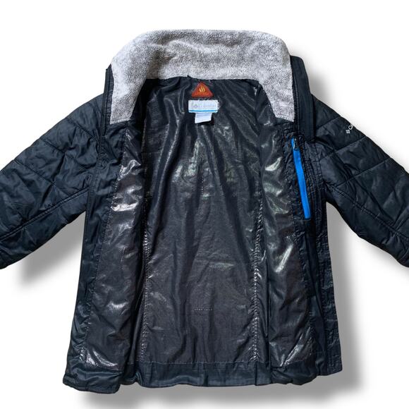 Columbia Omni Heat Winter Jacket Women’s Size Small Puffer Coat Black - Picture 5 of 8